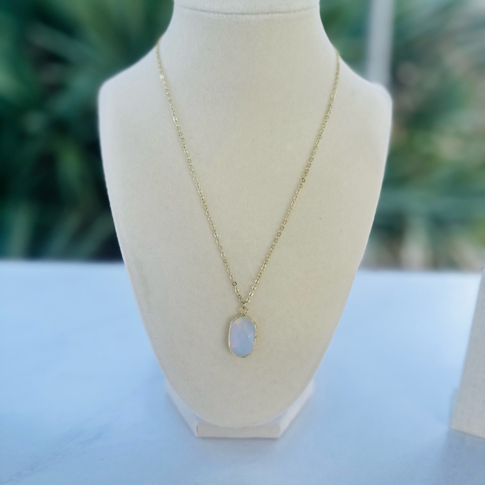 Opalite 14k Gold Necklace